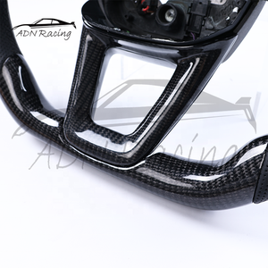 Volante Multifunción de Fibra de Carbono con Base Plana y Calefacción para <span class=keywords><strong>Audi</strong></span> A4 <span class=keywords><strong>Q3</strong></span> Q7 Q8 <span class=keywords><strong>S</strong></span> 2021-2024 - Product Image 6