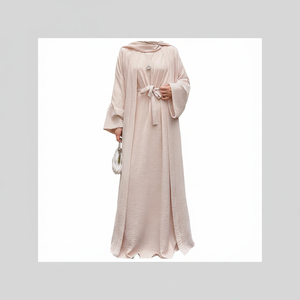 Abaya ligera de uso diario para mujer, ajuste cómodo con cobertura modesta, adecuada para todas las estaciones y ocasiones - Product Image 1