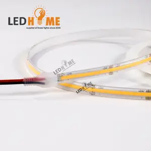 Silikon Luar Ruangan Fleksibel Rgbw Tahan Air Rgb Cob Ip67 Ip68 10M 100M 12V 24V Hangat Putih Rgbic Rgbww Led Strip Cahaya Led Strip