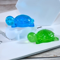 Vente en gros moule en silicone 3D pour tortue Fondant gâteau tortue de mer bougie et décoration de bureau pour bricolage outils de gâteau