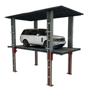 Home Garage China Manufacturer 4 post car outdoor parking lifter and elevator