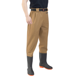 Pantalons de pêche imperméables en PVC pour hommes et femmes, pour la pêche, la chasse et le travail agricole, pêche en plein air - Product Image 1