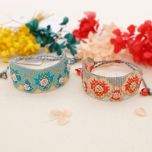 Pulsera de Moda Turca con Ojo Turco para Mujer, Hecha a Mano, Tejida, Ajustable, Multicolor, con Cuentas Miyuki, para Regalo - Product Image 5