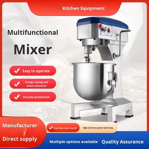 Mezclador de masa comercial de alta velocidad multifuncional al por mayor, máquina mezcladora de masa rápida para picar carne y huevos, panaderías - Product Image 2