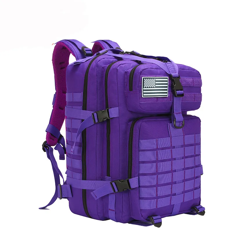 45л 8 цветов Камуфляжный водонепроницаемый полиэфирный рюкзак походный дорожный армейский военный рюкзак тактический