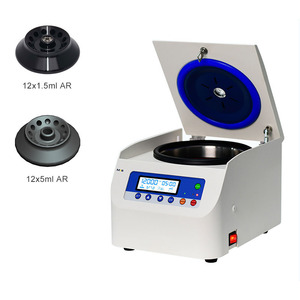Centrífuga de Laboratorio Universal Pequeña de 12x5ml con Motor DC Sin Escobillas de Alta Velocidad (Máx. 16500 RPM, 19480xg RCF) y Control por Microprocesador - Product Image 3