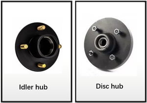 Kit de cubo loco de <span class=keywords><strong>remolque</strong></span> Conjunto de cubo de rueda 4x100 <span class=keywords><strong>para</strong></span> <span class=keywords><strong>remolque</strong></span> de 1000KG - Product Image 2