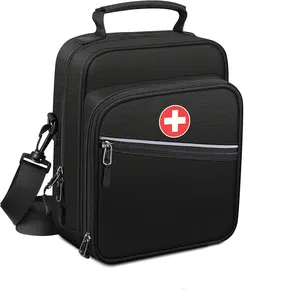 यात्रा इंसुलिन कूलर एपिपेन ले जाने के मामले मधुमेह की आपूर्ति कंधे के साथ आयोजक बैग