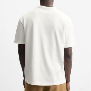 Camiseta <span class=keywords><strong>Charlo</strong></span> de Alta Calidad, Personalizada, 100% Algodón, Fabricante de Camisetas, Diseño Oversize, Peso Pesado, Lavado Ácido, para Hombre - Product Image 3