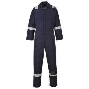 Portwest-AF53NAR42 araflame สีทองกองทัพเรือสีน้ำเงิน Coverall-EAN 5036108257935ทนเปลวไฟ Workwear - Product Image 1