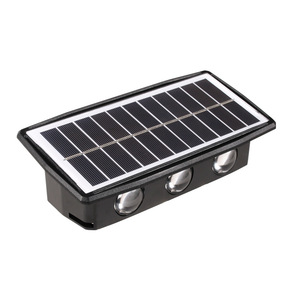 Lámpara Solar de Pared Xinyao, 5W, 3 LED, Impermeable, para Jardín, Patio, Escaleras - Product Image 1