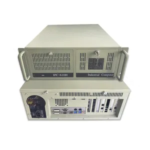 Nueva integrado ordenador Industrial 4U Montado en rack IPC-610H Win7 8 10 Linux Quad Core/SATA/SAS Drive Bay win10 Linux