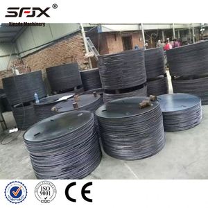 ถาดลอยน้ำแบบวงกลมสำหรับเครื่องขัดพื้นพร้อมคลิปยึดสี่ตัวและพื้นผิวโปร่งใส - Product Image 6