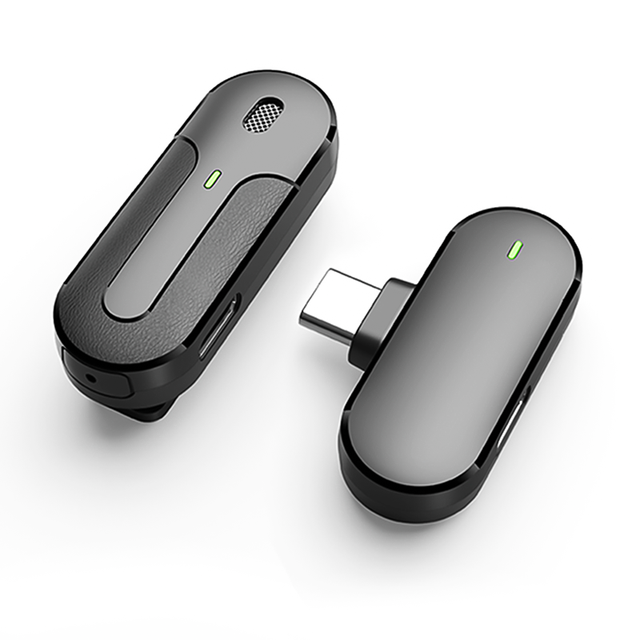 High Quality Mini Portable Microphone Noise Reduce Wireless Microphone for Podcast Recording Microphones