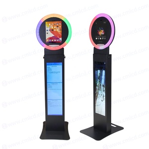 IPad Photo Booth Shell dễ dàng lắp ráp 10.9 "11" 12.9 "inch iPad Air Pro Photo Booth với màn hình LCD iPad chia sẻ trạm đứng - Product Image 3