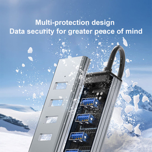 Station d'accueil Justlink <span class=keywords><strong>4</strong></span> en 2 multi-fonction 3.2 HUB Hub prend en charge la Transmission de données de vitesse pour accessoires informatiques ordinateur portable PC - Product Image 6