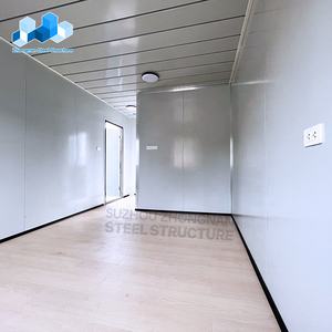 Zhongnan Afneembaar Aanpasbaar Kantoor Mobiele Bar Prefab Luxe Modulaire Glazen Wand Klein Huis Geprefabriceerd Containerhuis - Product Image 5