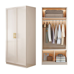 <span class=keywords><strong>Armario</strong></span> de Madera para Ropa de Apartamento Moderno, Fácil de Instalar, Bajo en Formaldehído, Resistente a la Humedad e Impermeable, Personalizable - Product Image 3