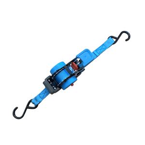 18mm 100kgs <strong>Small</strong> Retractable <strong>Ratchet</strong> Tie Down <strong>Strap</strong> - Product Image 1
