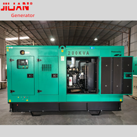 Générateur électrique silencieux de 200 kVA 160 kW de Guangzhou CE ISO, générateur 6CTA8.3-G1, centrale électrique diesel, prix EXW à vendre