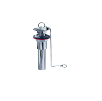 Bouchon de marché en acier inoxydable du Mexique M36 bouchon d'égouttage de lavabo de salle de douche 36mm vidage d'évier de vanité