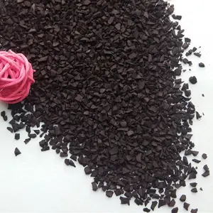 Environmental Playground Raw Materials Epdm Chips Rubber Granules Wetpouring Surface Material