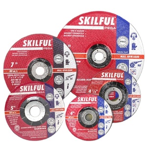 Disque de meulage abrasif SKIFUL 5'' <span class=keywords><strong>125</strong></span> <span class=keywords><strong>x</strong></span> 6 <span class=keywords><strong>x</strong></span> 22,2 pour métaux durs et acier inoxydable - Product Image 1
