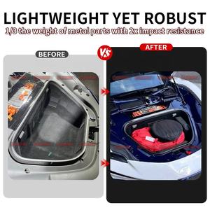 Kit Interior de Maletero Azul para Auto, Estilo OEM, en Fibra de Carbono Seca, Precio de Fábrica, para Ferrari SF90 - Product Image 2