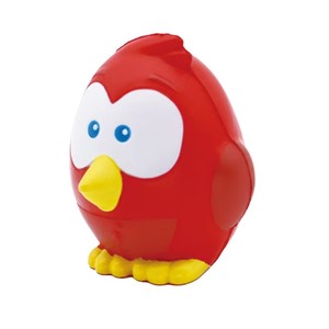 Wholesales PU Foam Simulation Cartoon Red Bird Shaped Venting Slow Rising Stress Reliever Soft Promotional Toy for <b>Kids</b> Adults - Product Image 3