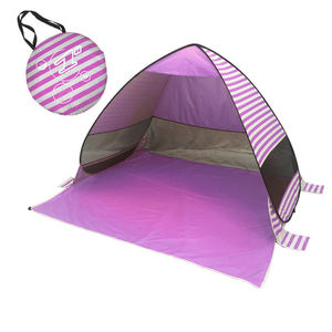 Carpa de Playa, Toldo para <span class=keywords><strong>el</strong></span> Sol, Desplegable, para 3-4 Personas, Ligera, Fácil de Instalar, Refugio Solar para Exteriores, Toldo, Cabaña - Product Image 2