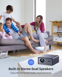 Mini Proyector LED LCD Inteligente H66 Android 9, 1080P, Portátil, WiFi, con Altavoces Integrados para Teléfono Inteligente, Tableta, PC H66 - Product Image 4