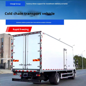 Nouveau camion frigorifique diesel Qingling pour l'exportation, Isuzu <span class=keywords><strong>Juka</strong></span> 6,8 m, 10 tonnes, chaîne du froid, prix après-vente à vie, fabricant personnalisé - Product Image 4