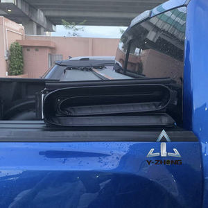 Couverture de Tonneau de camion 4x4 couverture de lit souple à trois volets couverture de rouleau de ramassage rétractable pour Nissan Navara NP300 D40 D22 <span class=keywords><strong>patrouille</strong></span> Wrangler - Product Image 4