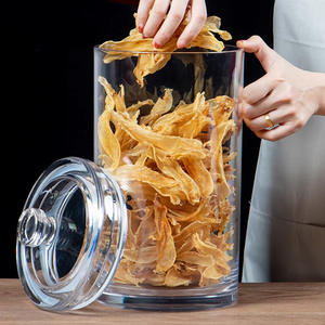 Grands bocaux transparents de stockage des aliments personnalisés de 0,5 L 2L 3L 5L avec couvercle hermétique Bouteilles de stockage de cuisine bocaux pour thé café bocaux de stockage de sucre - Product Image 3