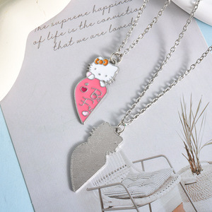 猫ネックレス合金マッチングカップルと親友<span class=keywords><strong>BFF</strong></span>ネックレス - Product Image 5