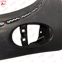 Aile avant Z-ART pour Porsche 997 GT3RS, aile avant en fibre de carbone pour 911 997.1 997.2 2005-2011, kit de pare-chocs avant GT3 RS