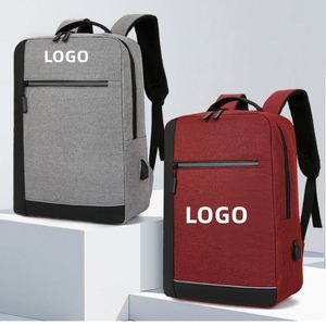 Custom logo Print Laptop <b>Backpack</b> Cheap <b>Backpack</b> Outdoor Trip Students Leisure <b>Backpack</b> with Usb - Product Image 1