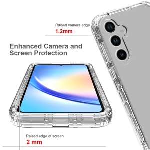 Color degradado 360 Cobertura completa Clear TPU PC Funda protectora para teléfono para Samsung Galaxy A35 A55 A15 <span class=keywords><strong>A14</strong></span> A54 <span class=keywords><strong>5G</strong></span> - Product Image 2