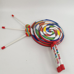 Tambor de piruleta para niños, instrumento de percusión de madera de 6, 8 y 10 pulgadas, juguete educativo musical para niños - Product Image 1