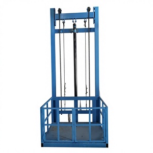 Ascenseur à rail pour marchandises avec dispositif anti-chute et commande simple pour la <span class=keywords><strong>logistique</strong></span> verticale en entrepôt - Product Image 1