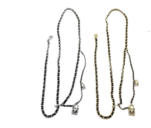 Металлическая кожаная плетеная цепочка на талию с юбкой, цепочка для костюма, пояс, цепочка для брюк