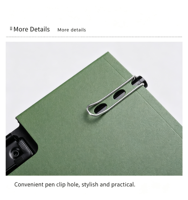 Porte-documents A4 en PP translucide pour impression numérique, avec pince métallique, horizontal et vertical, vente en gros usine