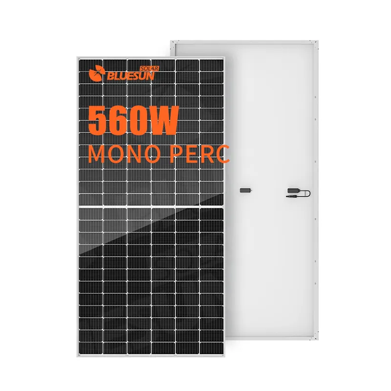 Aktion 550 W monokristallines Solarpanel für Zuhause 550 W 560 W Photovoltaik-Solarpanels EU-Projekt bestbewertete Solarpanels