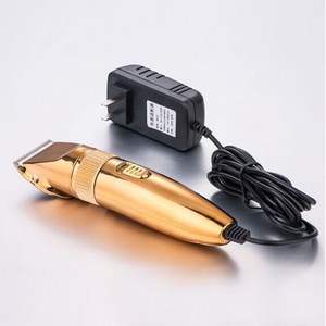 เครื่องตัดขนสัตว์ไฟฟ้า 9919 สีทอง แบบชาร์จได้ สำหรับสุนัขและสัตว์เลี้ยงขนาดใหญ่ ใบมีดตัดขน - Product Image 2