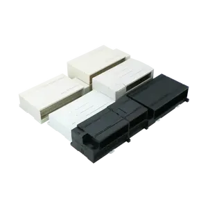 Abs IP54 Plastic PLC Din Rail Enclosures for Relay PCB Electronics Housing