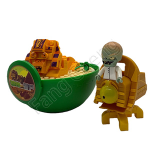 Capsule de Scène Zombie : Blocs de Construction, Boîte Mystère, Figurines Mini Monde, Jouets Gashapon, Cadeau (100-120mm) - Product Image 3