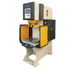 60 Ton C Type Hydraulic Press with CE ISO Certificate for Retail Industry Features Advanced PLc Components