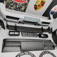 Kit carrosserie en fibre de carbone pour Mercedes W464 G500 G63, kit de conversion style M P920 en fibre de carbone sèche pour mise à niveau W464 G500 G63