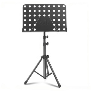 Atril de Música Grande con Diseño de Orificios, con Bolsa de Almacenamiento, Soporte Plegable para Partituras, Colorido, Estándar de Exportación - Product Image 4