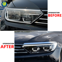 YU GUANG pour Volkswagen VW Passat B8 accessoires de voiture 2016 2019 mise à niveau des phares LED phare Signal dynamique lentille phares